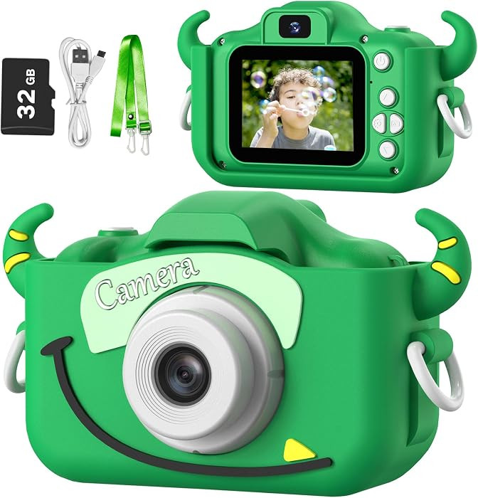 Goopow Kids Camera Toys for 3-8 Year Old Girls Boys,Children Digital Video Camcorder Camera with ... | Amazon (US)