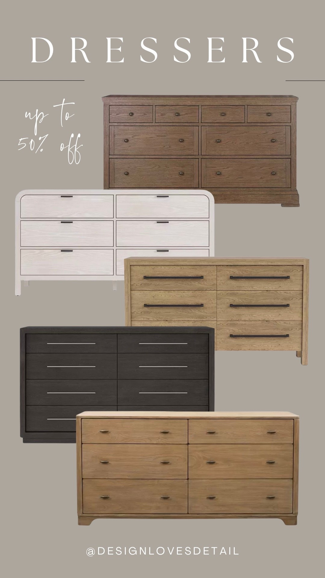 Dressers on sale for Memorial Day Weekend!

#LTKSeasonal #LTKHome #LTKSaleAlert