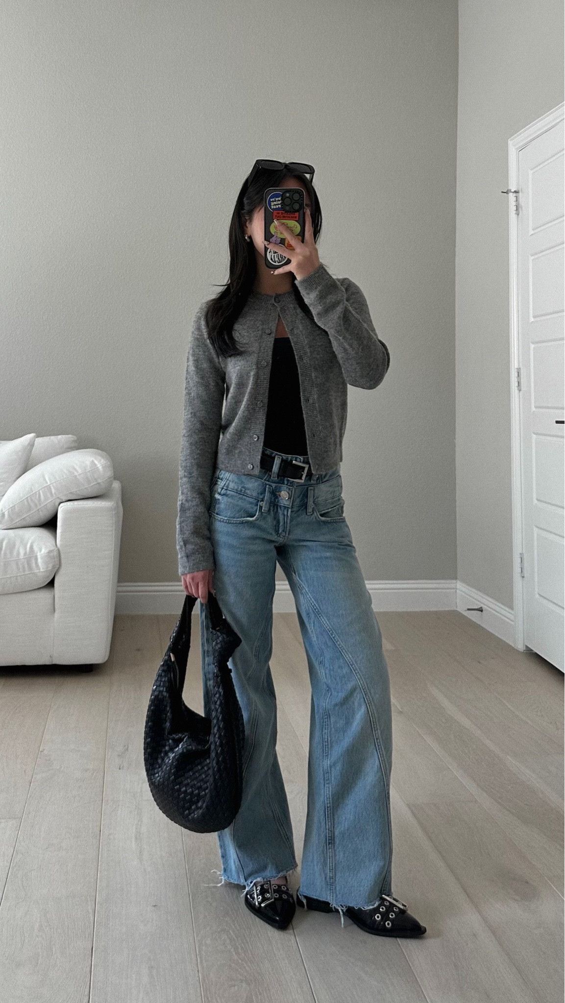 black tube top is a bodysuit which is no longer available, but i linked the top version of it (love the material of this basic
- cardigan is size xxs (linked other similar options)
- jeans are size 00, i cut the bottom to shorten it / give it a raw hem
- shoes are ganni but linked a similar / more affordable version from steve madden 

#LTKstyletip #LTKshoecrush #LTKitbag
