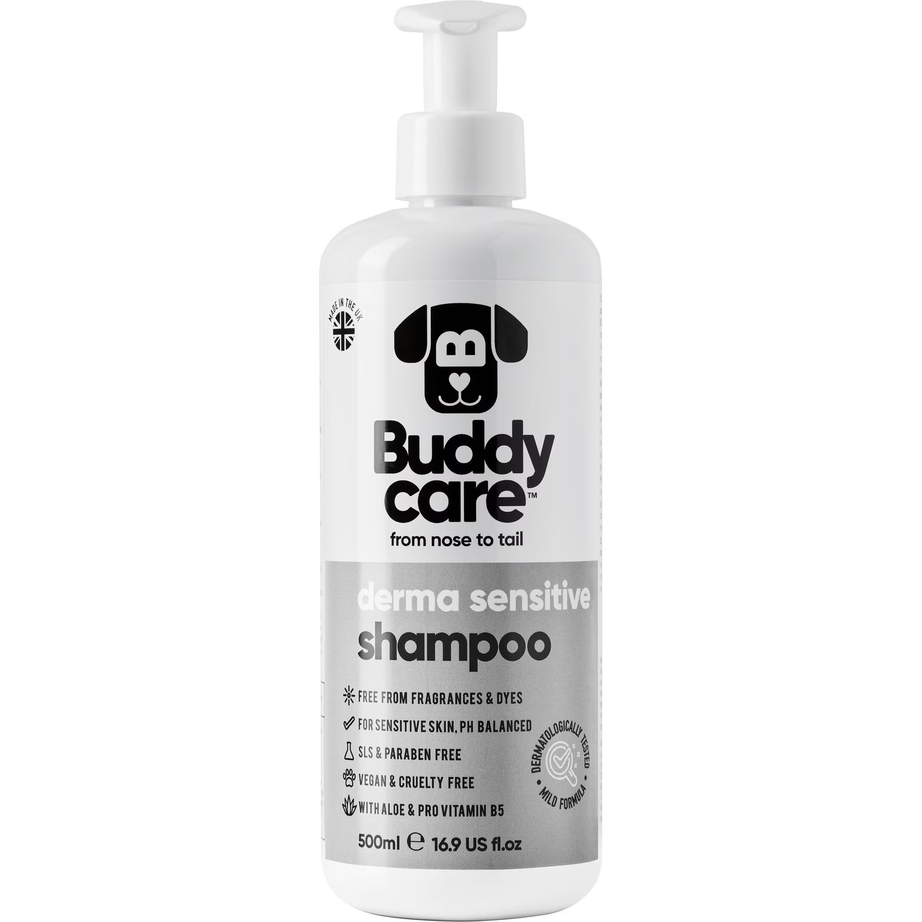 Buddycare Derma Sensitive Dog Shampoo, 16.9-fl oz bottle | Chewy