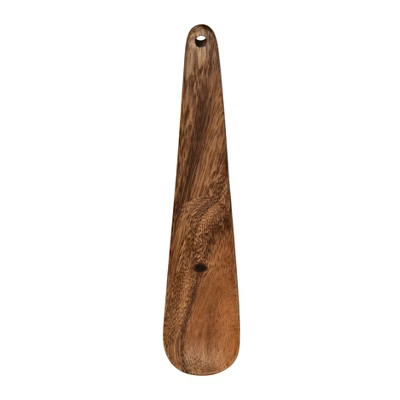 Storied Home Hand Carved Acacia Wood Scoop, Natural | Target