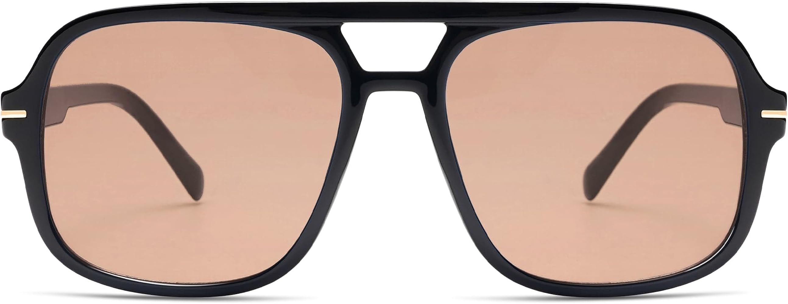 Retro Trendy Square Aviator Sunglasses Womens Mens 70s Classic Vintage Oversized Sun Glasses AR82... | Amazon (US)