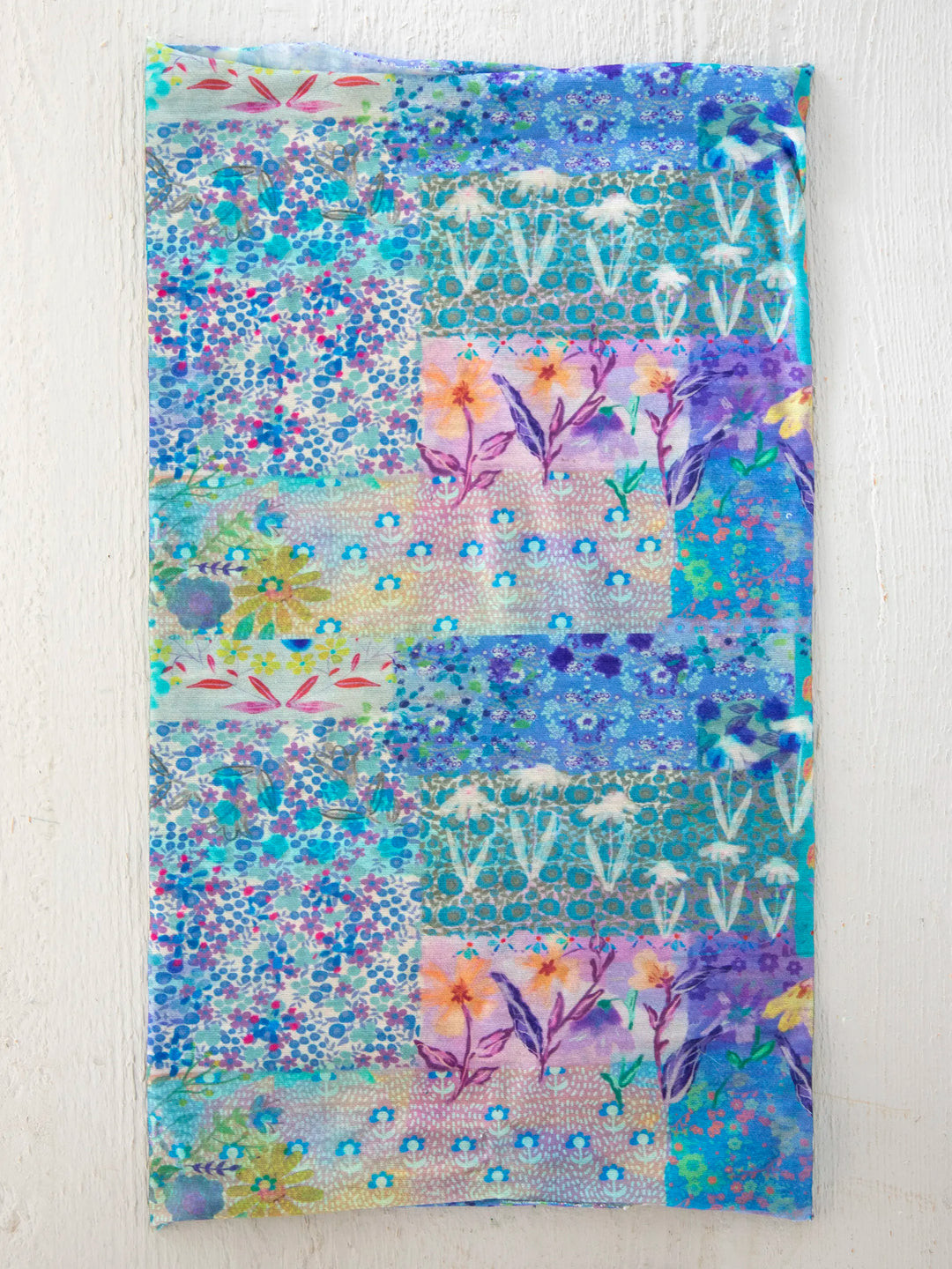 Full Boho Bandeau® Headband - Pink Watercolor Patchwork | Natural Life