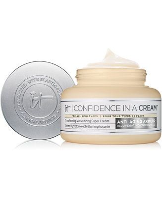 IT Cosmetics Confidence In A Cream Anti-Aging Moisturizer Jumbo Size, 4-oz. & Reviews - Skin Care... | Macys (US)