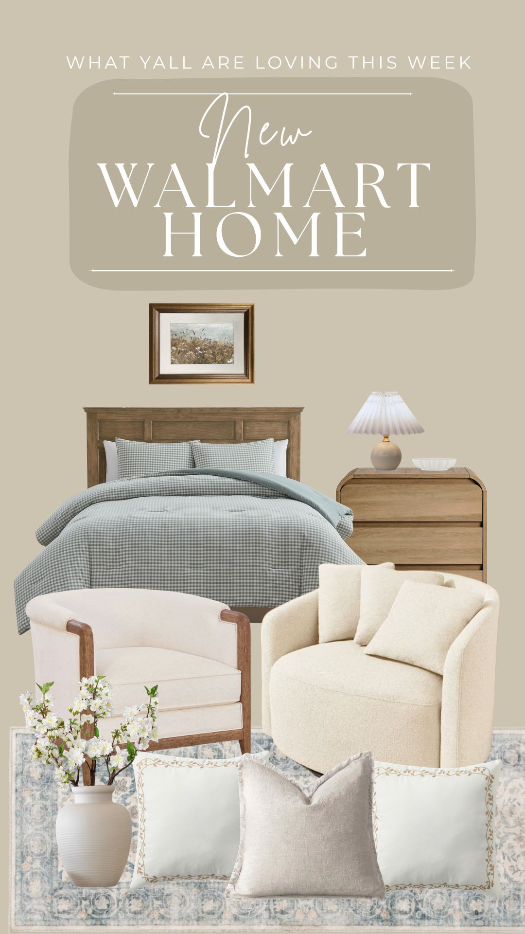 If your bedroom has been needing a little refresh, gingham bedding is the sweetest place to start. Layer it with soft neutrals, add a cozy throw, and bring in neutral chairs and accents to create that calm, collected look. Finish with styled nightstands and a few simple decor pieces, and suddenly the whole space feels warm, inviting, and beautifully pulled together. ✨

• • Bedroom styling, gingham bedding, neutral bedroom decor, accent chairs, bedding layers, cozy bedroom, home refresh, calm home, chic bedroom, timeless decor 

 