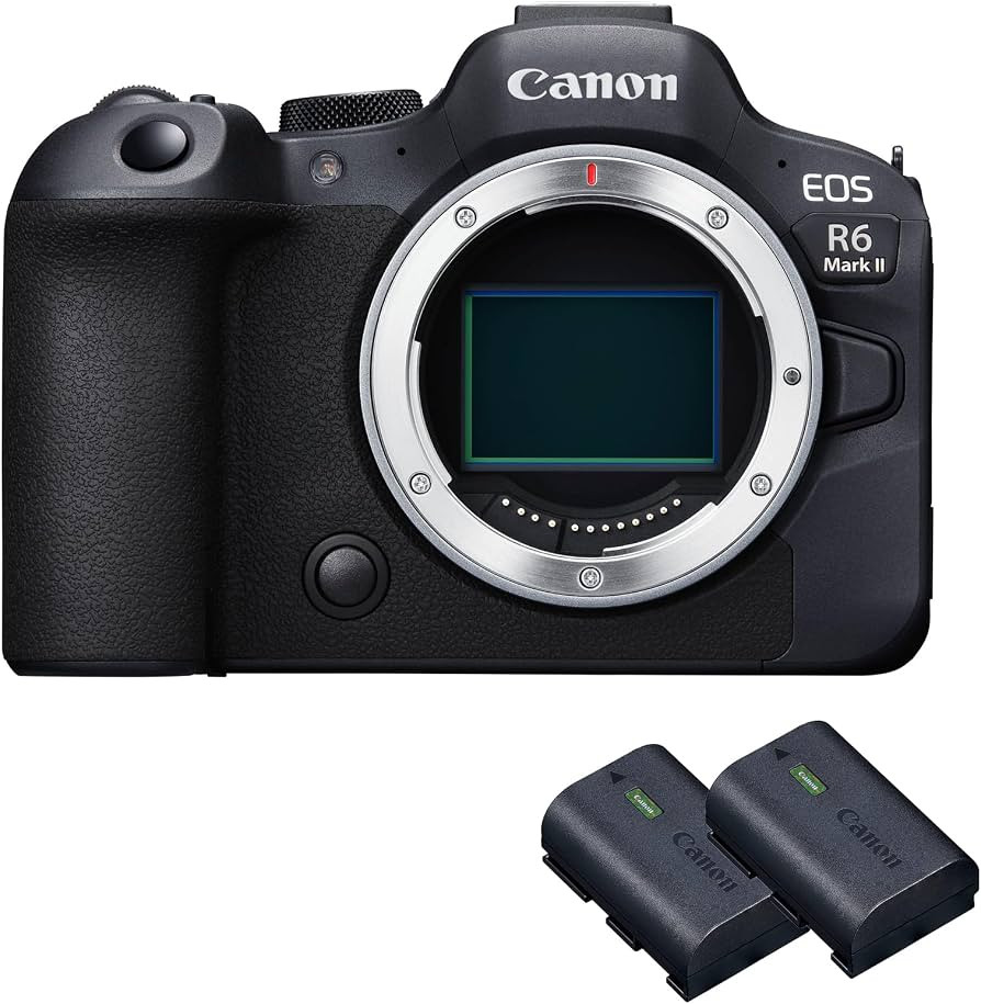 Canon EOS R6 Mark II System Camera - Mirrorless Full Format Camera + 2 x Batteries (Additional Ba... | Amazon (DE)