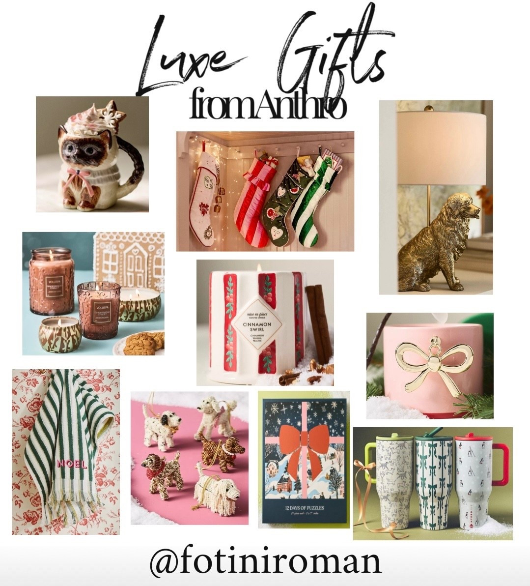 Luxe gifts from Anthro she will LOVE ❤️  

#LTKGiftGuide #LTKHome #LTKHoliday