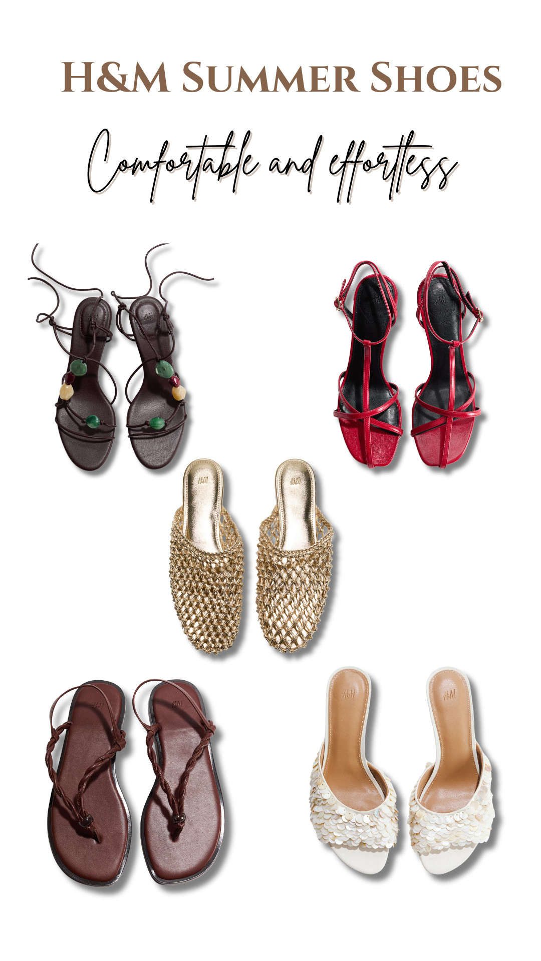 Summer shoes from H&M ☀️
Easy, comfy & perfect for everyday wear.

#HMStyle #SummerShoes #LTKFinds #LTKStyle #CasualStyle #EverydayOutfits #SandalSeason #SummerEssentials #OOTD 

 #LTKgrwm #LTKU