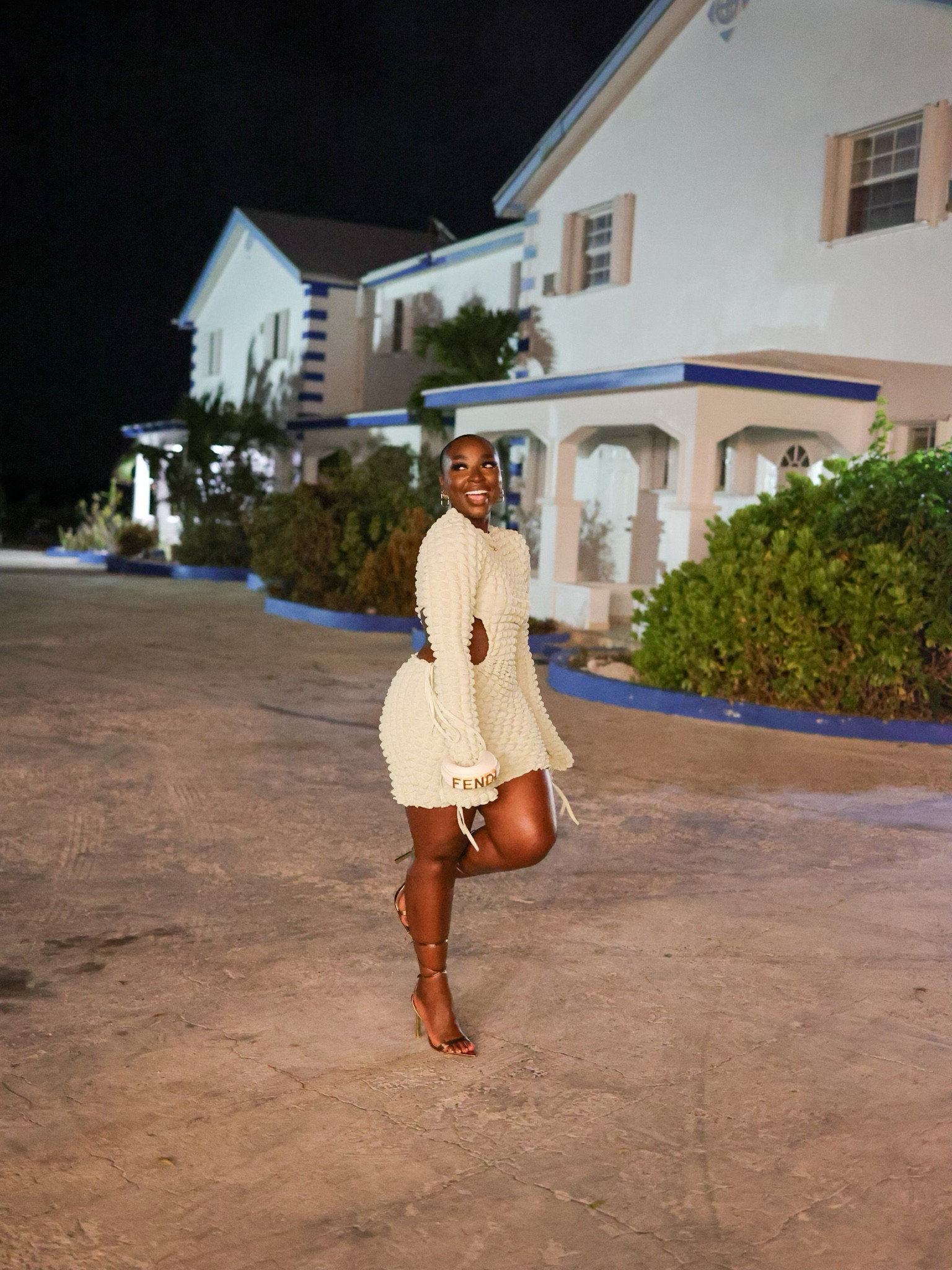 Absolutely LOVED the fit of this dress. It was super stretchy and the cut outs made it sexy! Wearing a size Large. 

#LTKstyletip #LTKbeauty #LTKunder50