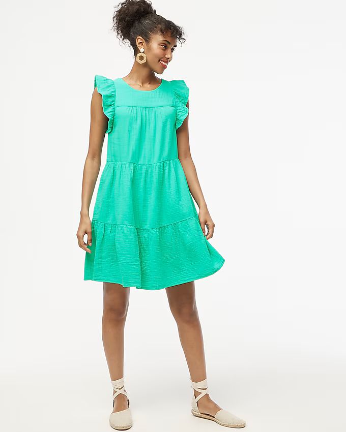 Mini gauze dress | J.Crew Factory