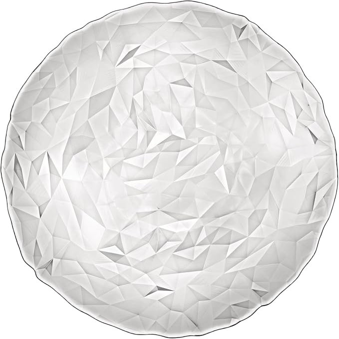 Bormioli Rocco 431250 Diamond Trasparente Charger Plate 33 cm Glass Transparent | Amazon (US)