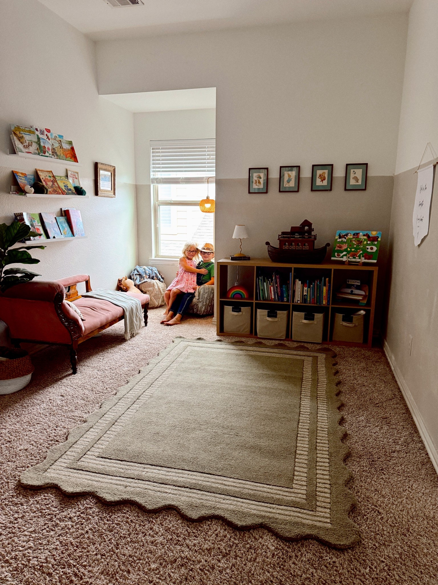 The perfect playroom rug!! So happy with it  

#LTKHome #LTKFamily
