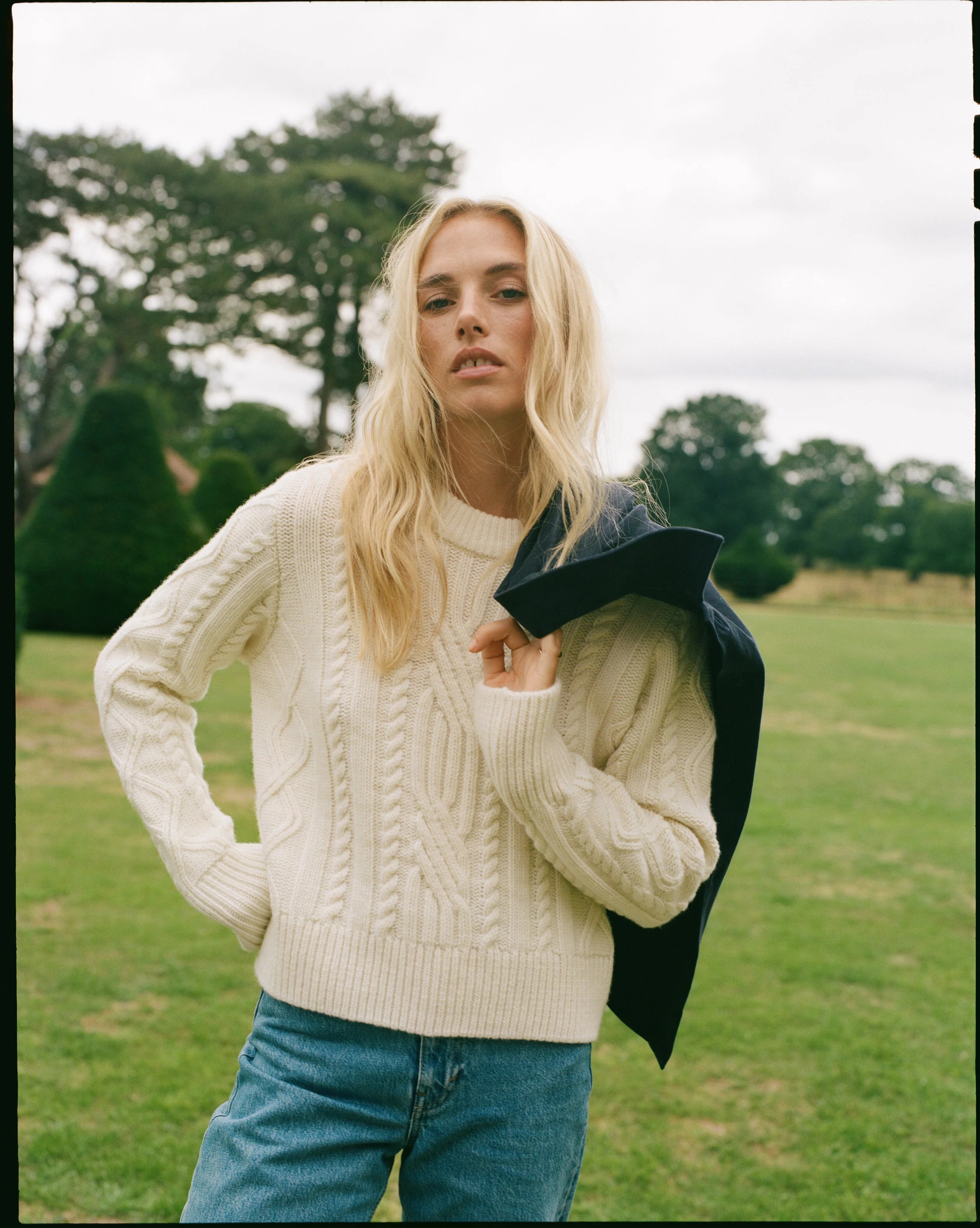 Devon Cable Jumper | With Nothing Underneath