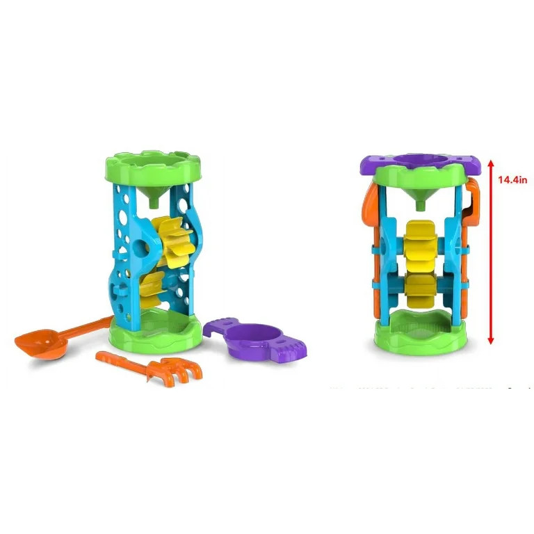 Play Day Durable Sand Toys, Plastic, 4 Count, 14.4" | Walmart (US)