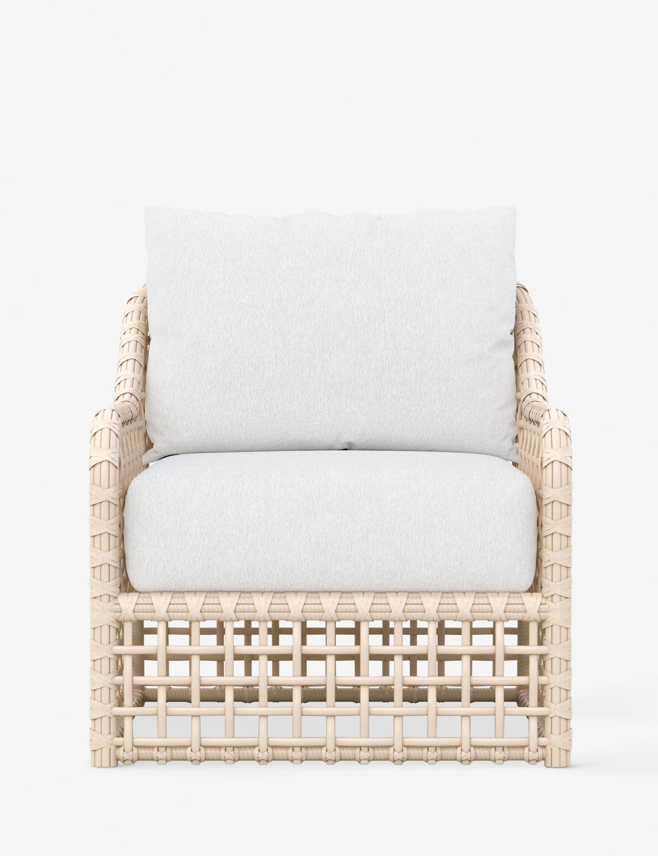 Mendoza Indoor / Outdoor High Back Accent Chair | Lulu and Georgia 