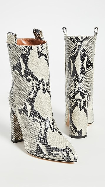 Snake Print Ankle Boots 100mm | Shopbop