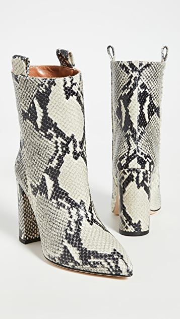 Snake Print Ankle Boots 100mm | Shopbop