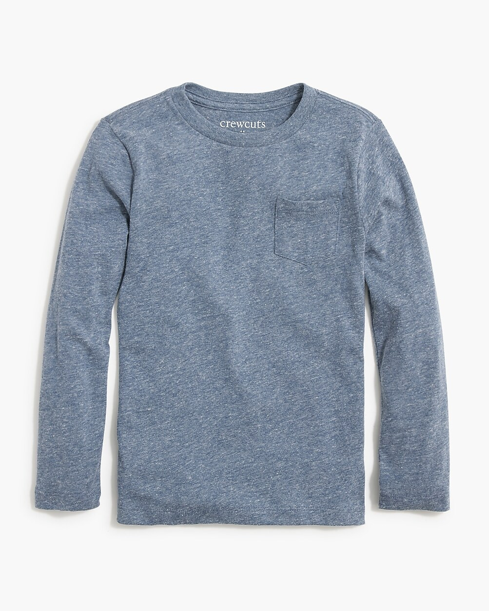 Boys' long-sleeve jersey knit pocket tee | J.Crew Factory
