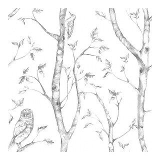 Grey Woods Peel & Stick Wallpaper - 216in x 20.5in x 0.025in - 216in x 20.5in x 0.025in | Bed Bath & Beyond