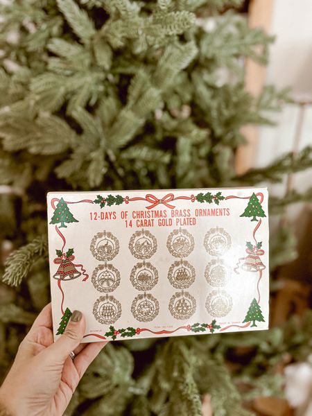 Make your holiday season special & add a touch of vintage to your Christmas tree with these vintage 12 Days of Christmas ornaments. Mine were a great find but I’ve rounded up some more of my vintage favorites for you! 🍐🌲

#LTKhome #LTKHoliday #LTKSeasonal