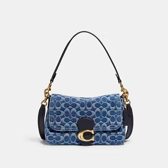 Soft Tabby Shoulder Bag In Signature Denim | Coach (US)