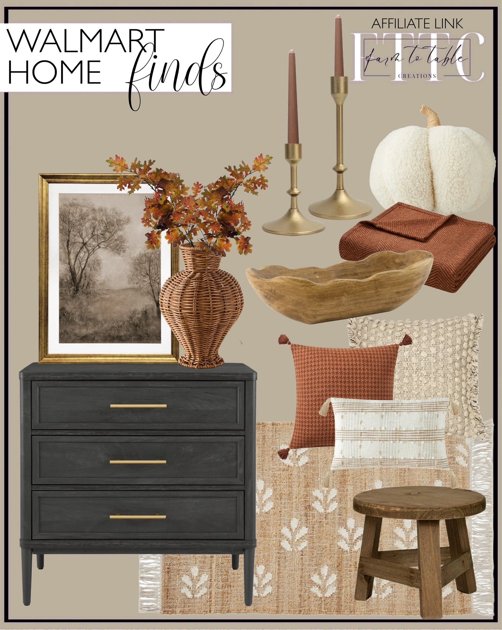 🍂Walmart Home Finds. Follow @farmtotablecreations on Instagram for more inspiration.

I rounded up some wonderful Walmart Home finds that will help add a touch of cozy to your home. 

Walmart Decor | Walmart Home Finds | Walmart Fall Decor | Fall Decor | Cozy Fall Decor | Better Homes & Gardens 



#LTKHome #LTKSaleAlert #LTKFindsUnder50