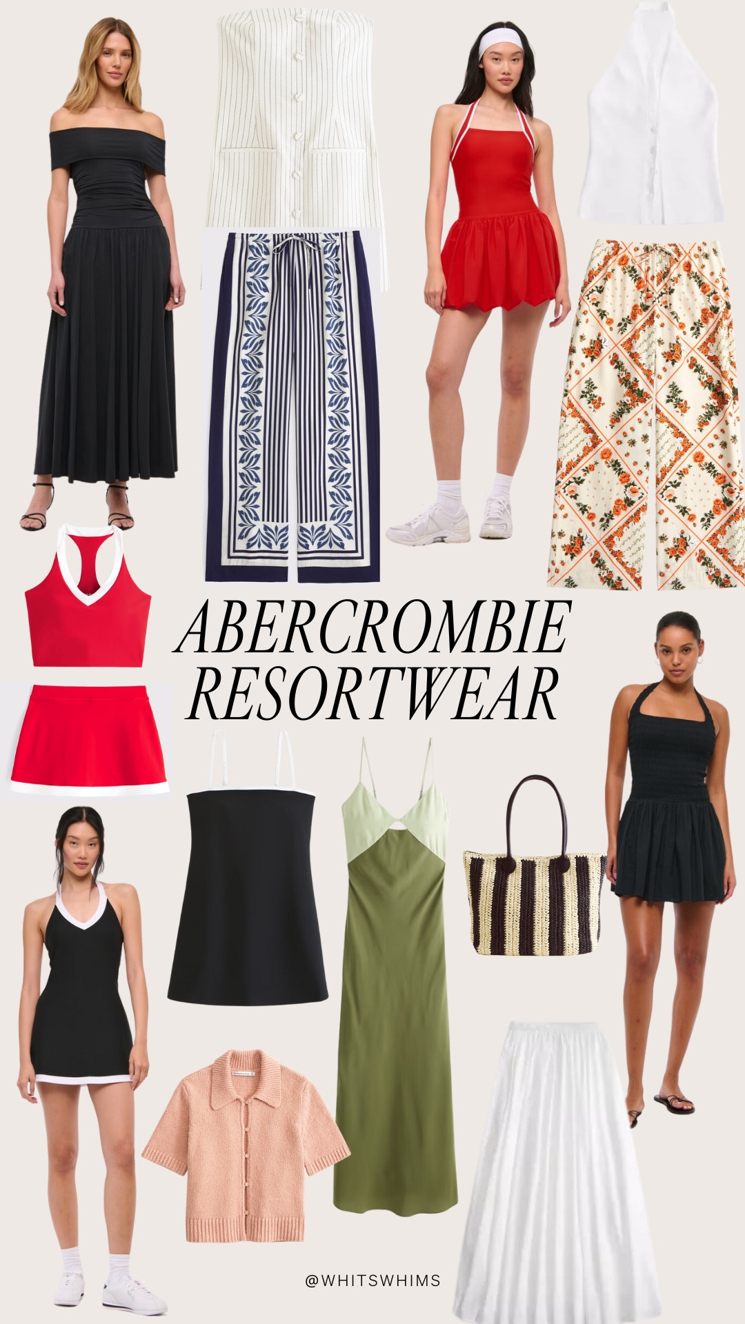 Abercrombie resortwear is so good! Sundresses, swimwear, vacation looks, dresses, bikinis 

#LTKTravel #LTKFindsUnder100 #LTKFindsUnder50