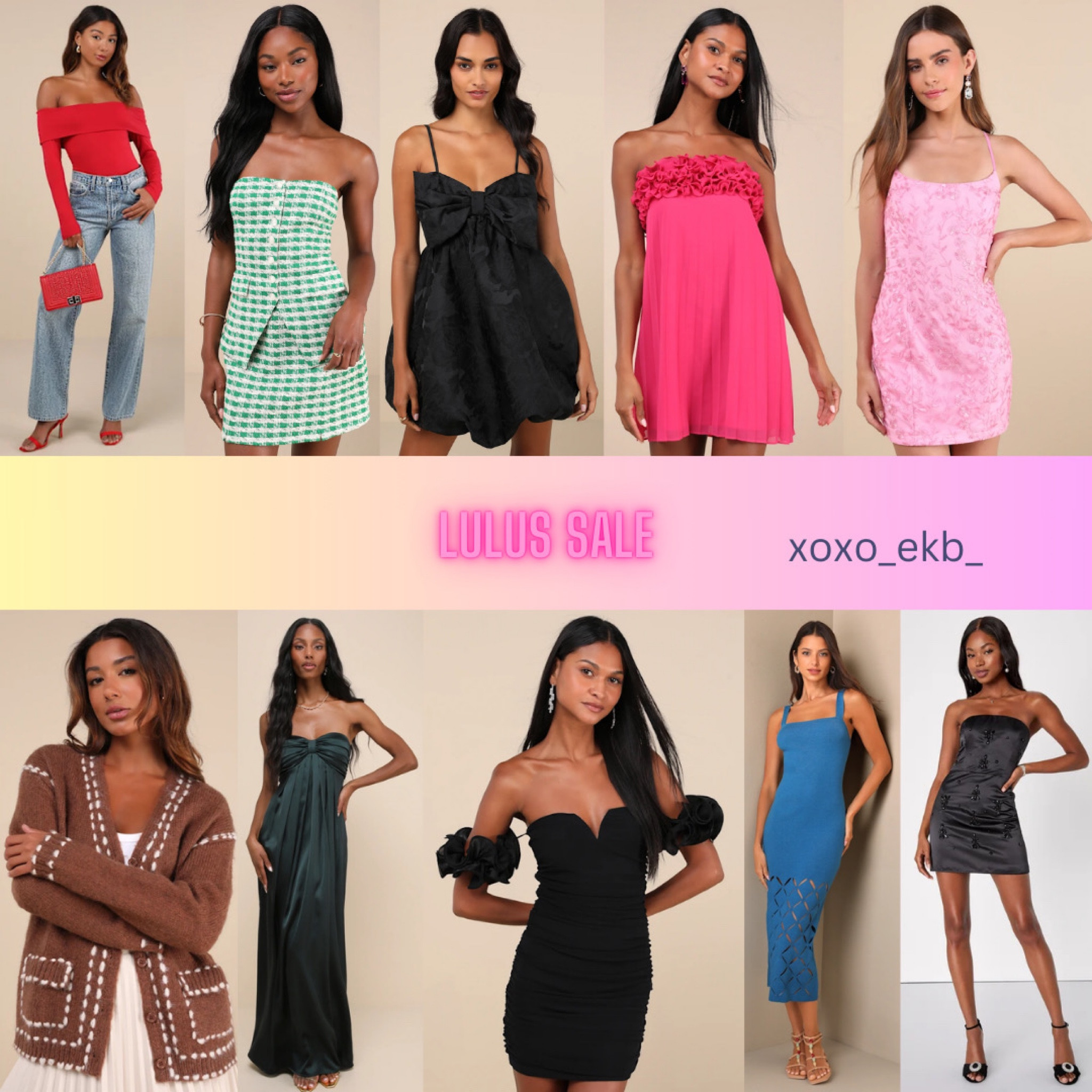 lulus has so many great deals right now - up to 70% off 🛍️🛍️🛍️

#LTKCyberWeek #LTKSaleAlert #LTKHoliday