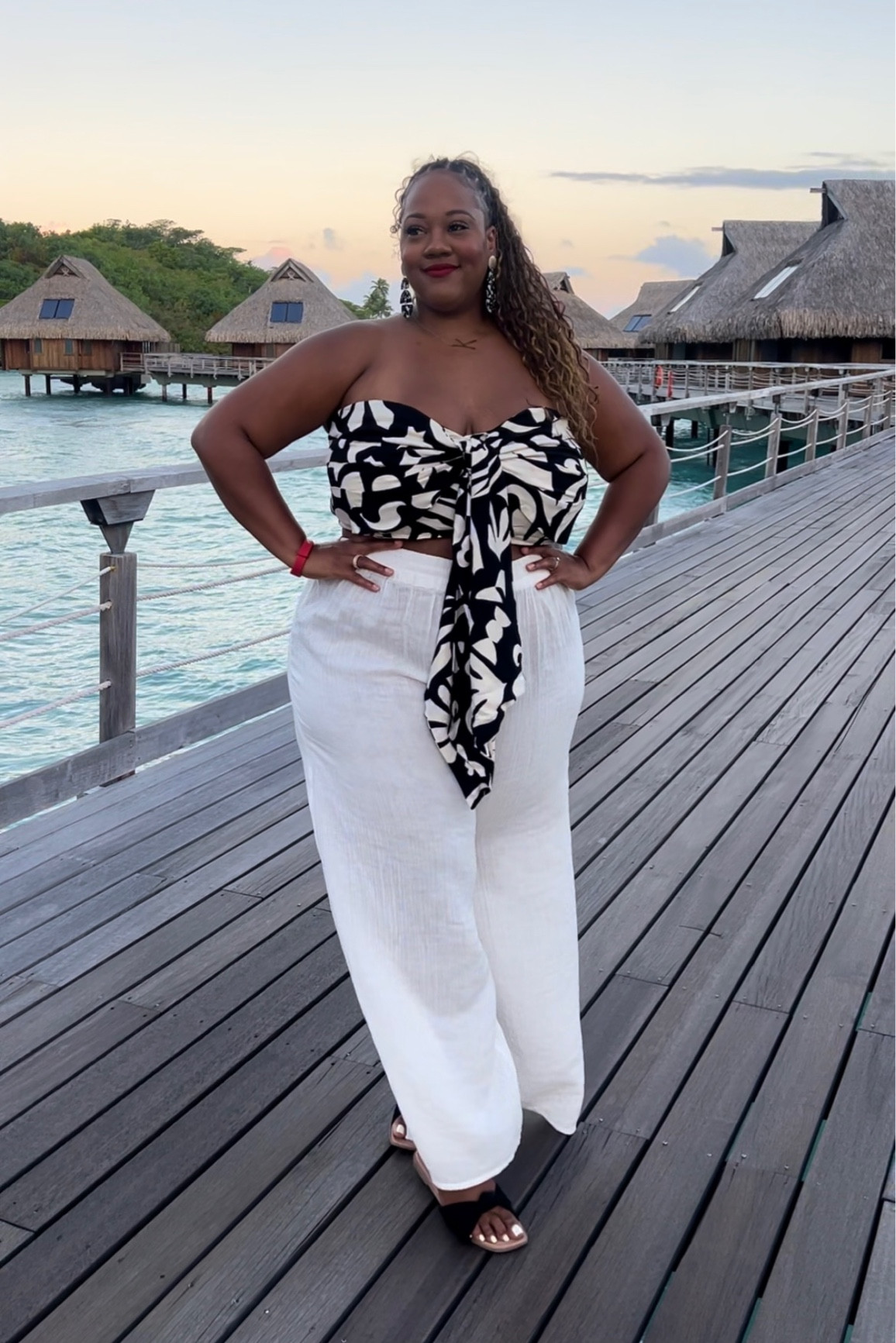 Plus Size Vacation Look - Beach Pants and Crop Top

#LTKSeasonal #LTKplussize #LTKmidsize