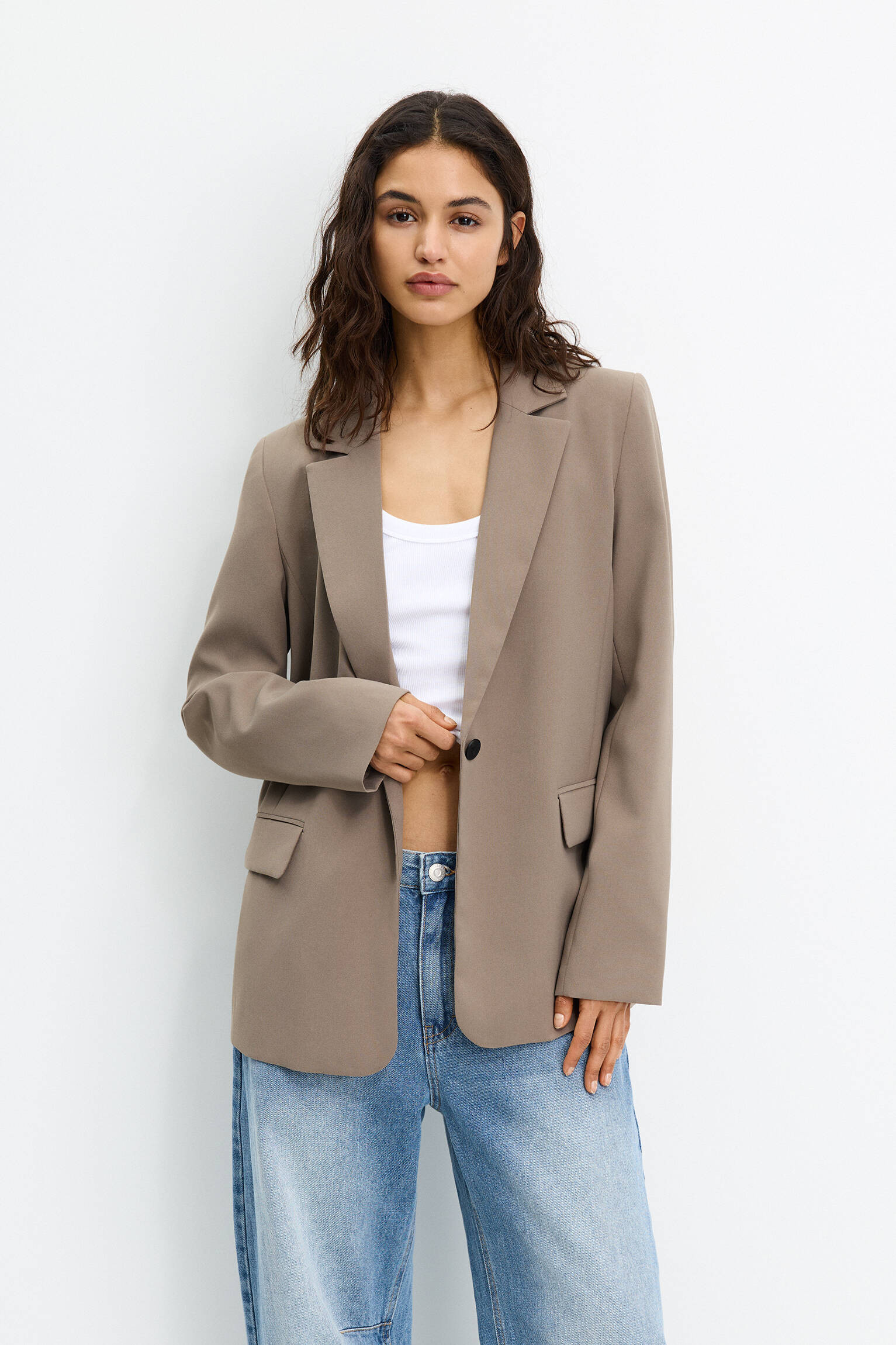 Basic-Blazer - PULL&BEAR | PULL and BEAR DE