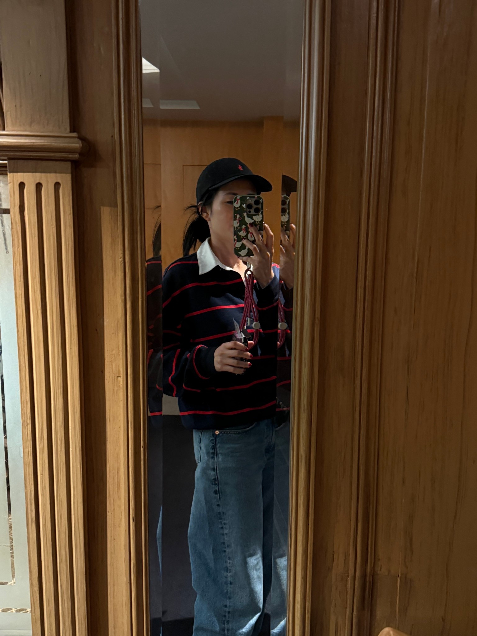 Aritzia polo sweatshirt: runs big! Sized down to xxs and still oversized. 
COH Miro jeans. Runs big, size down! 

#LTKjeans #LTKpetite