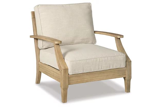 Clare View Outdoor Lounge Chair with Nuvella Cushion | Ashley Homestore