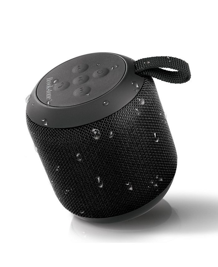 Brookstone Portable Wireless Speaker Ipx5 Splash-Proof & Reviews - Home - Macy's | Macys (US)