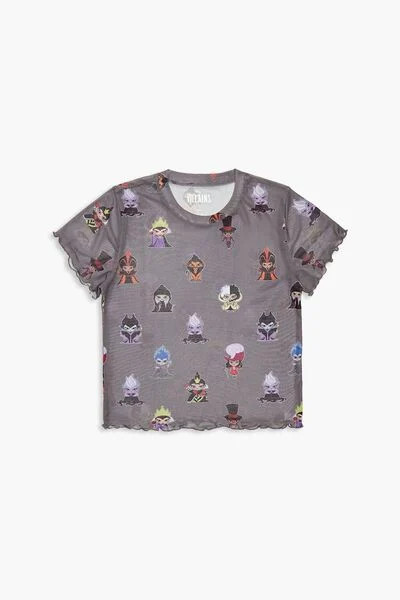 Disney Villains Print Baby Tee | Forever 21