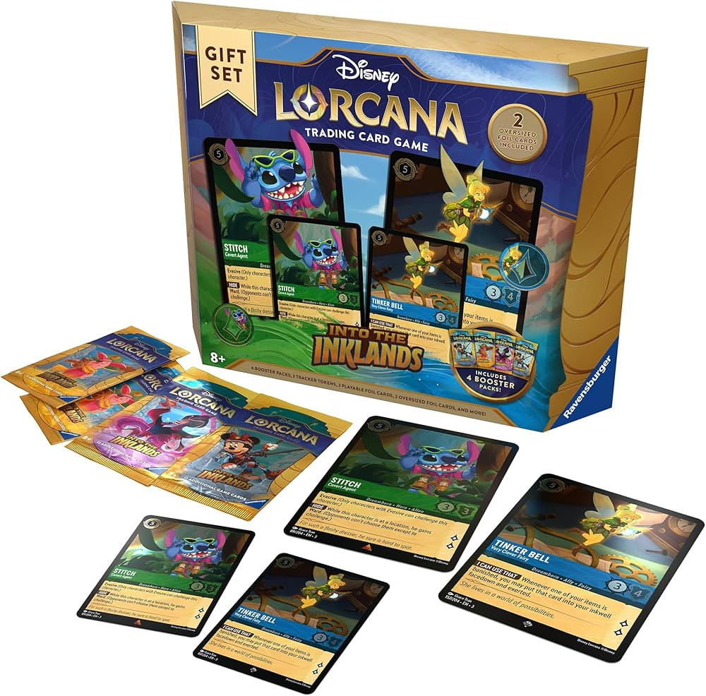 Ravensburger Disney Lorcana TCG: Into the Inklands Gift Set| Deluxe Collectible Set with Over 200... | Amazon (US)