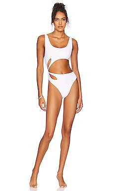Tularosa Anja One Piece in White from Revolve.com | Revolve Clothing (Global)