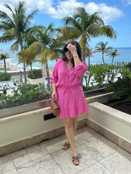 What I wore in Puerto Rico. 
Vacation style. Spring style. Matching sets  

#LTKmidsize #LTKSpringSale #LTKSeasonal