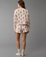 AE Holiday Teddy Bear Plush PJ Set | American Eagle Outfitters (US & CA)