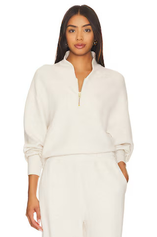 Varley Davidson Sweatshirt in Ivory Marl from Revolve.com | Revolve Clothing (Global)