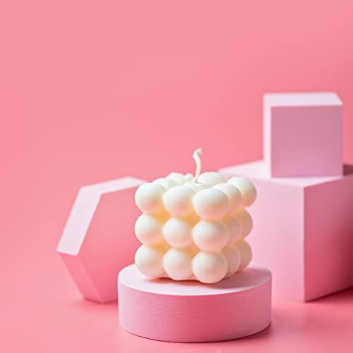 ABOUND LIFESTYLE Bubble Candle - Cute Candles - Danish Pastel Room Decor - Handmade Aesthetic Can... | Amazon (US)