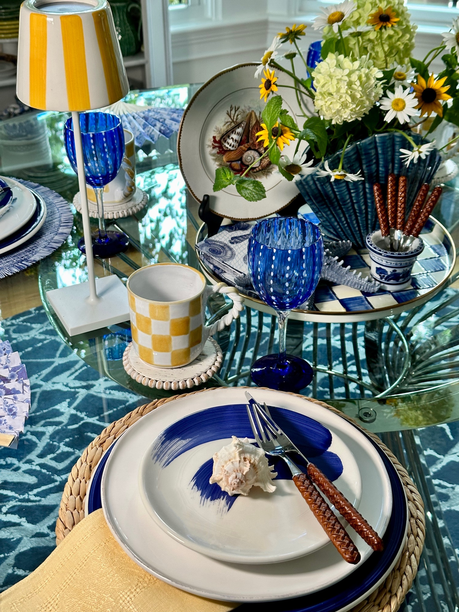 What is it about blue and yellow? Sun and sea,bright and beautiful! 

#LTKhome #LTKSeasonal #LTKFind