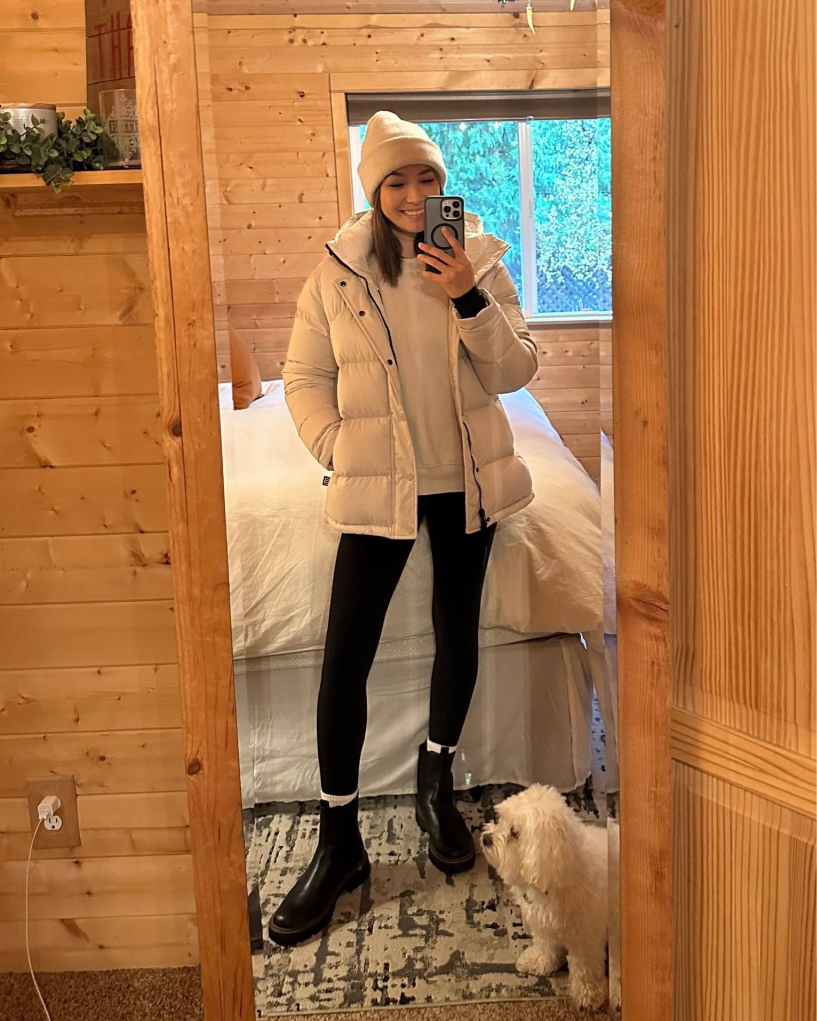 Warm winter outfit for a day at Yosemite // it wasn’t too freezing when we went but for colder temps I’d recommend the long puffer & fleece-lined leggings I linked!

Aritzia Super puff xs halation gray/matte pearl (they are basically the same color)
Leggings xs also linked fleece lined option
Waterproof boots tts 

#LTKStyleTip #LTKSeasonal