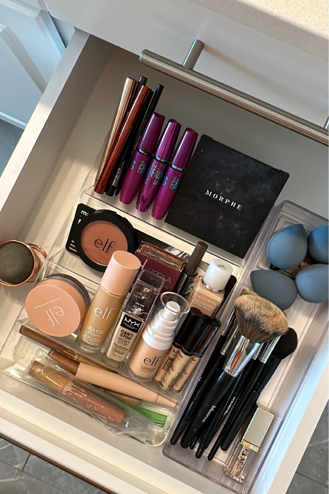 Makeup Bag, Makeup Sponge, Elf Halo Glow Liquid Foundation, Charlotte Tilbury Hollywood Flawless Filter Foundation, Travel Bag, Travel Makeup, Elf Setting Powder, Sofia Richie Makeup, Clean Girl Makeup

#LTKbeauty #LTKFind #LTKhome