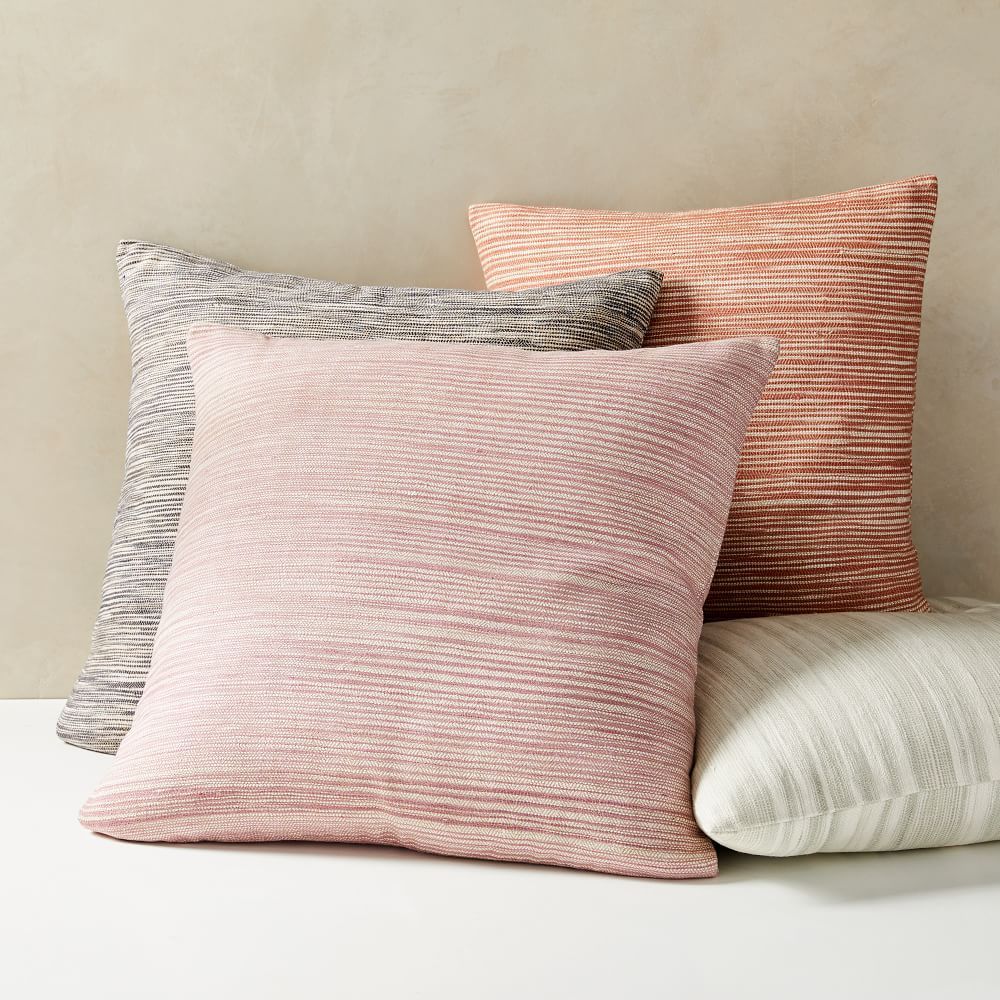 Silk Ombre Striations Pillow Covers | West Elm (US)