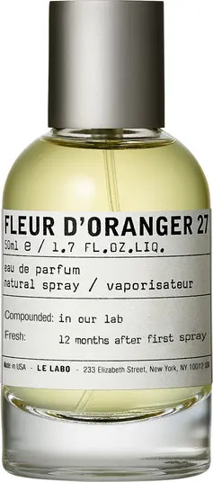 Fleur d'Oranger 27 Eau de Parfum | Nordstrom