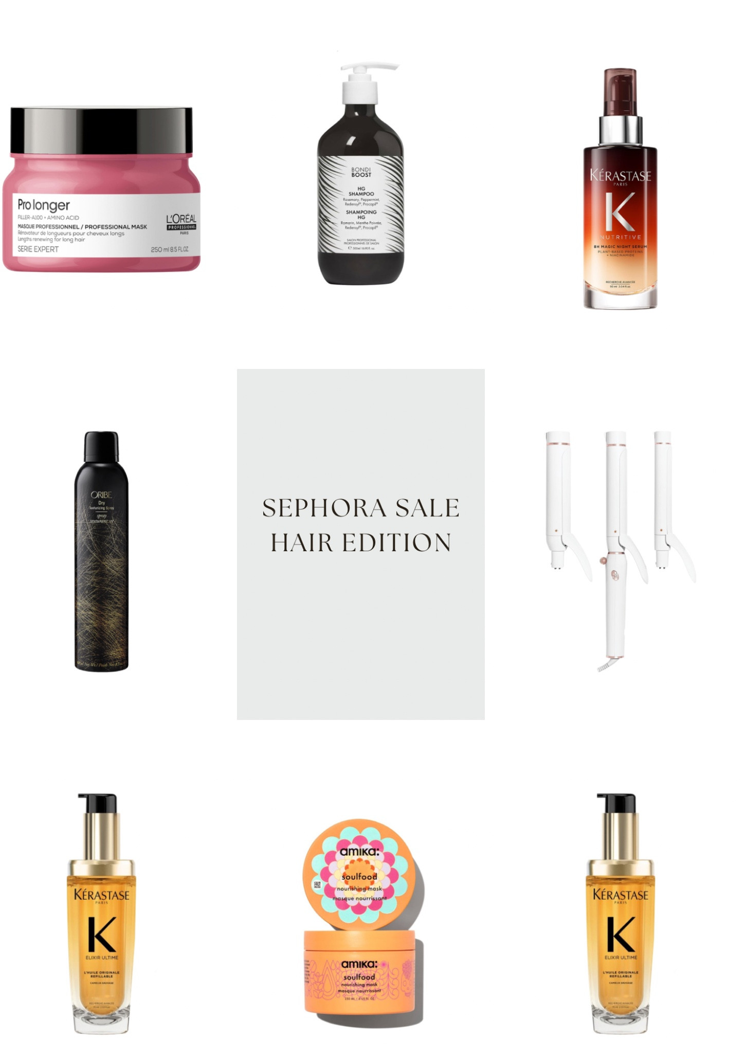 Sephora Sale Hair Editionn

#LTKSaleAlert #LTKU #LTKBeauty