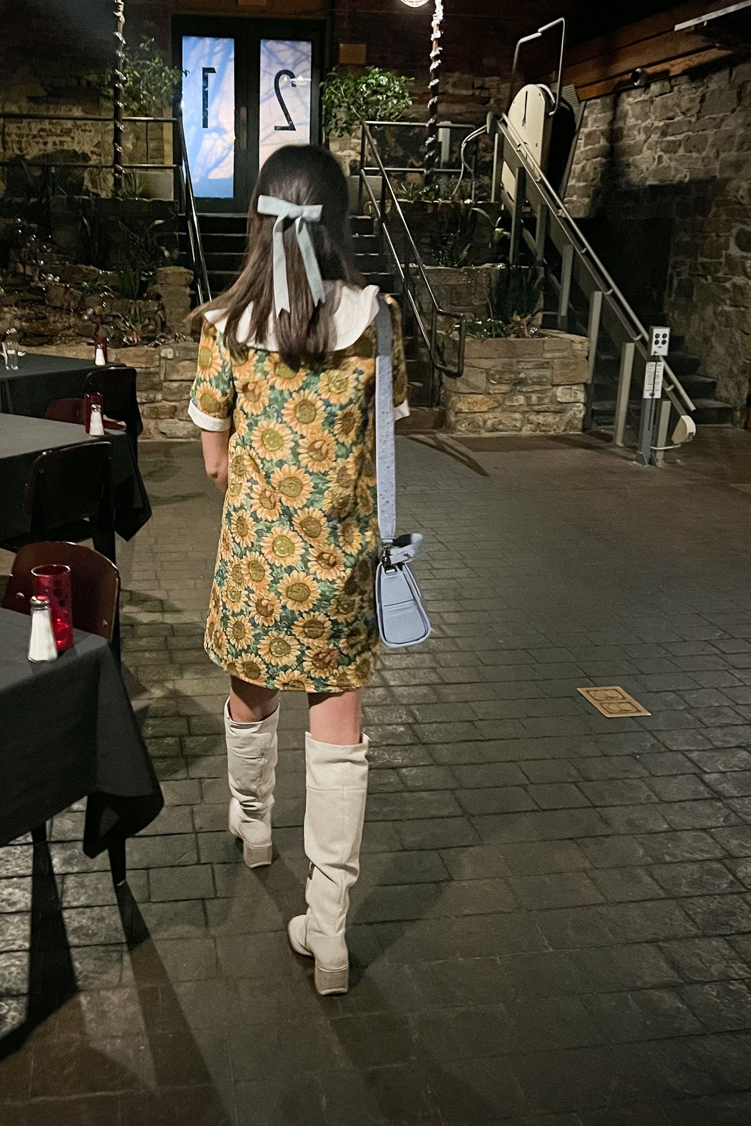 Floral Sister Jane Dress! Love this cutie brand! Hair bow is on Instagram, called heartfilledhustle! 🤍