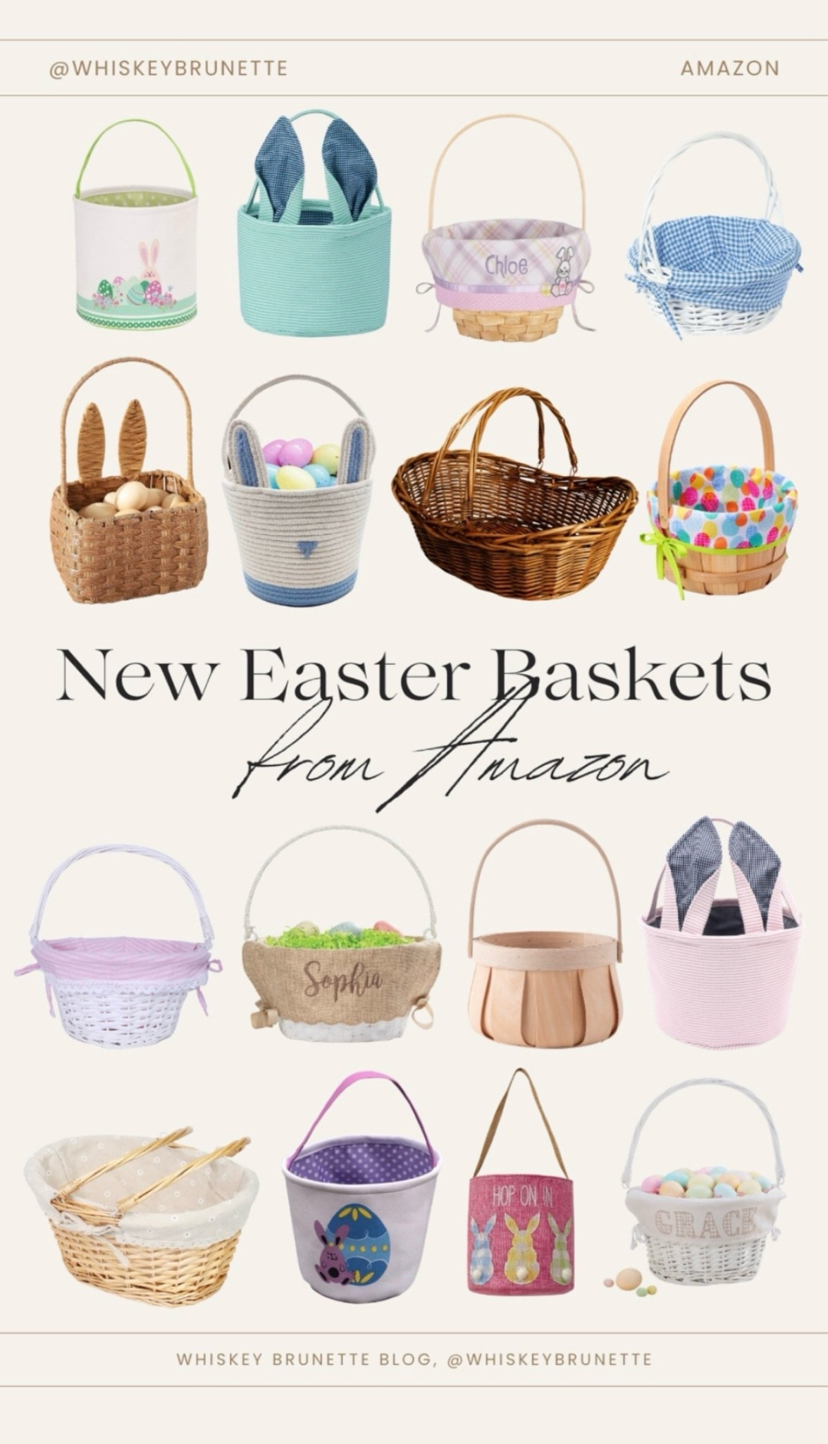 Easter Baskets for the kids from Amazon!

Toddler Easter Baskets | Baby Easter Baskets | Kids Easter Baskets#LTKsalealert #LTKfindsunder50

#LTKHome #LTKSeasonal #LTKFindsUnder50