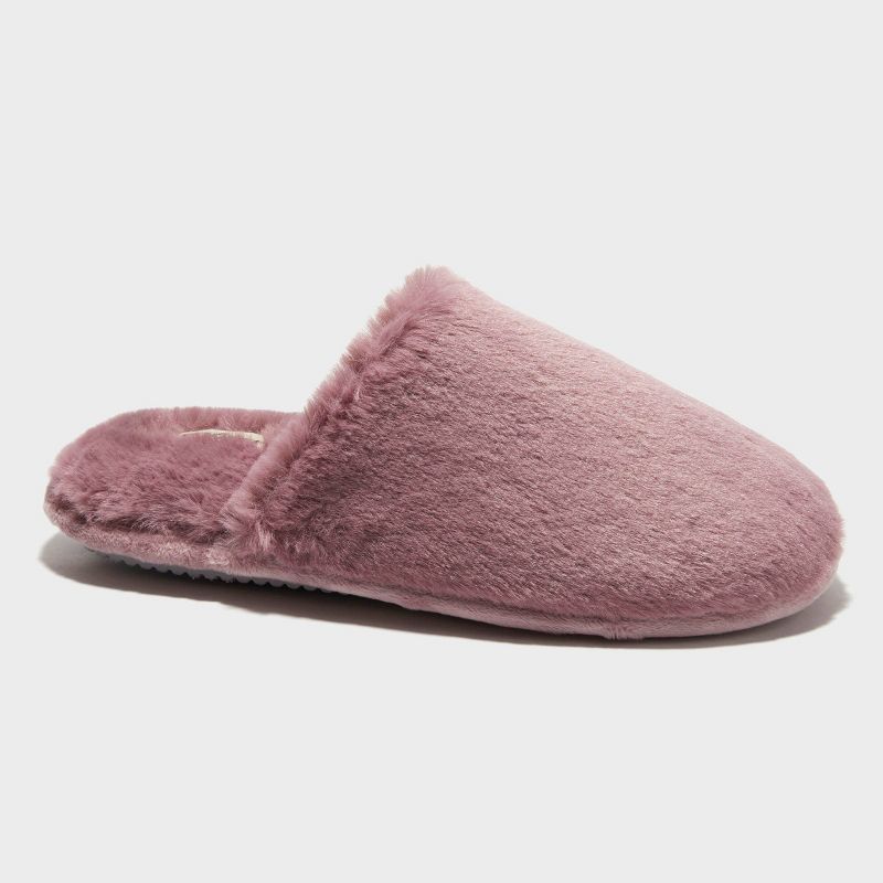 Women's dluxe by dearfoams Luella Scuff Slippers | Target