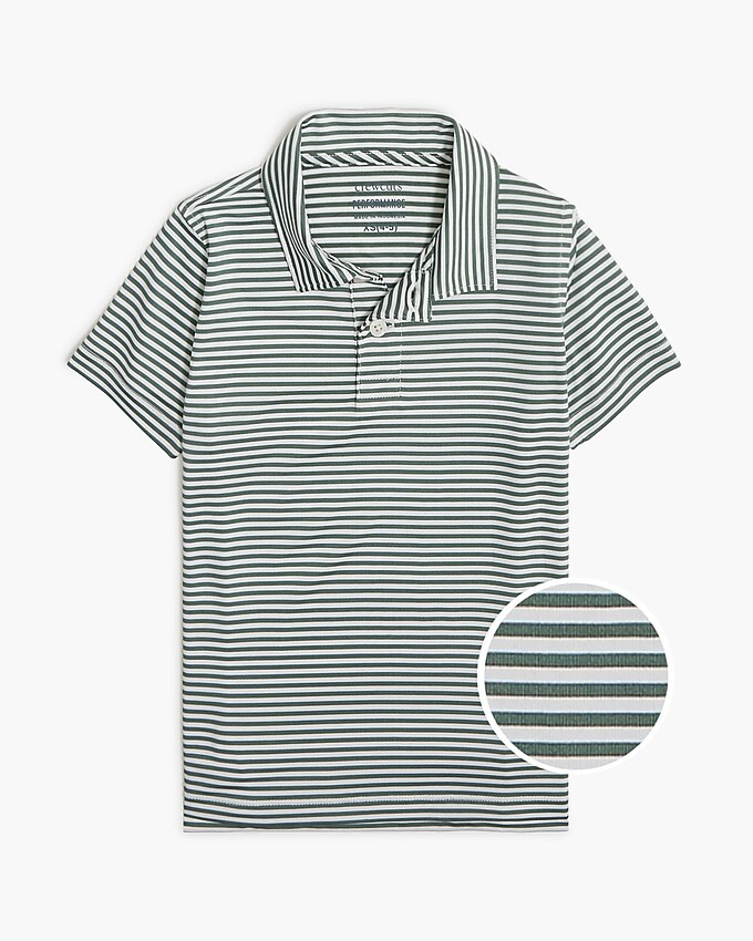 Boys' striped performance polo shirt | J.Crew Factory